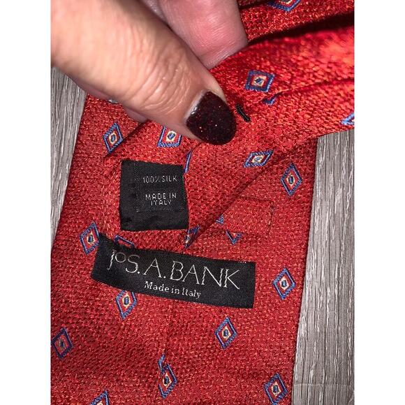 Jos. A. Bank  Men's Silk Striped‎ Necktie Set of 5 Multicolor - Picture 5 of 13